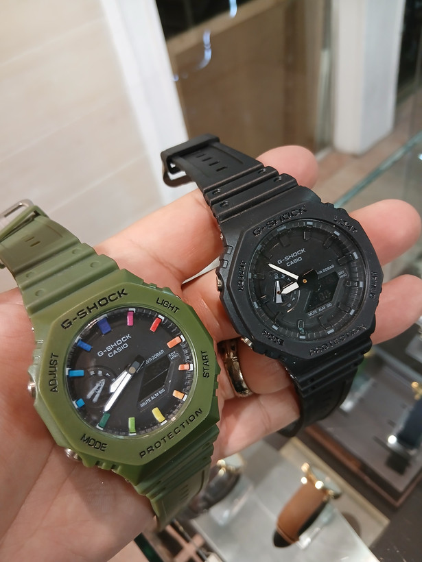 ساعت کاسیو G-SHOCK سبز ارتشی مدل ۲۰۲۵ کیفیت مستر