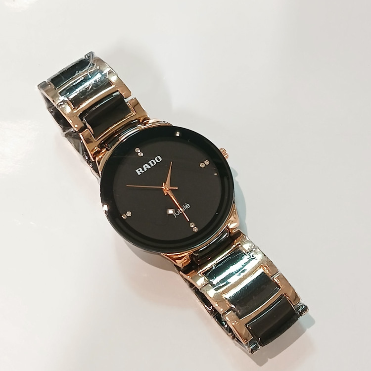 ست ساعت RADO مدل جوبیلی | مشکی رزگلد