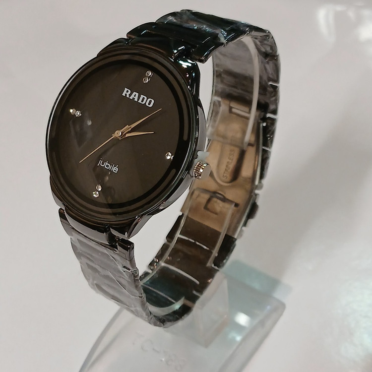 ساعت مردانه RADO مدل جوبیلی کیفیت مستر | فول مشکی